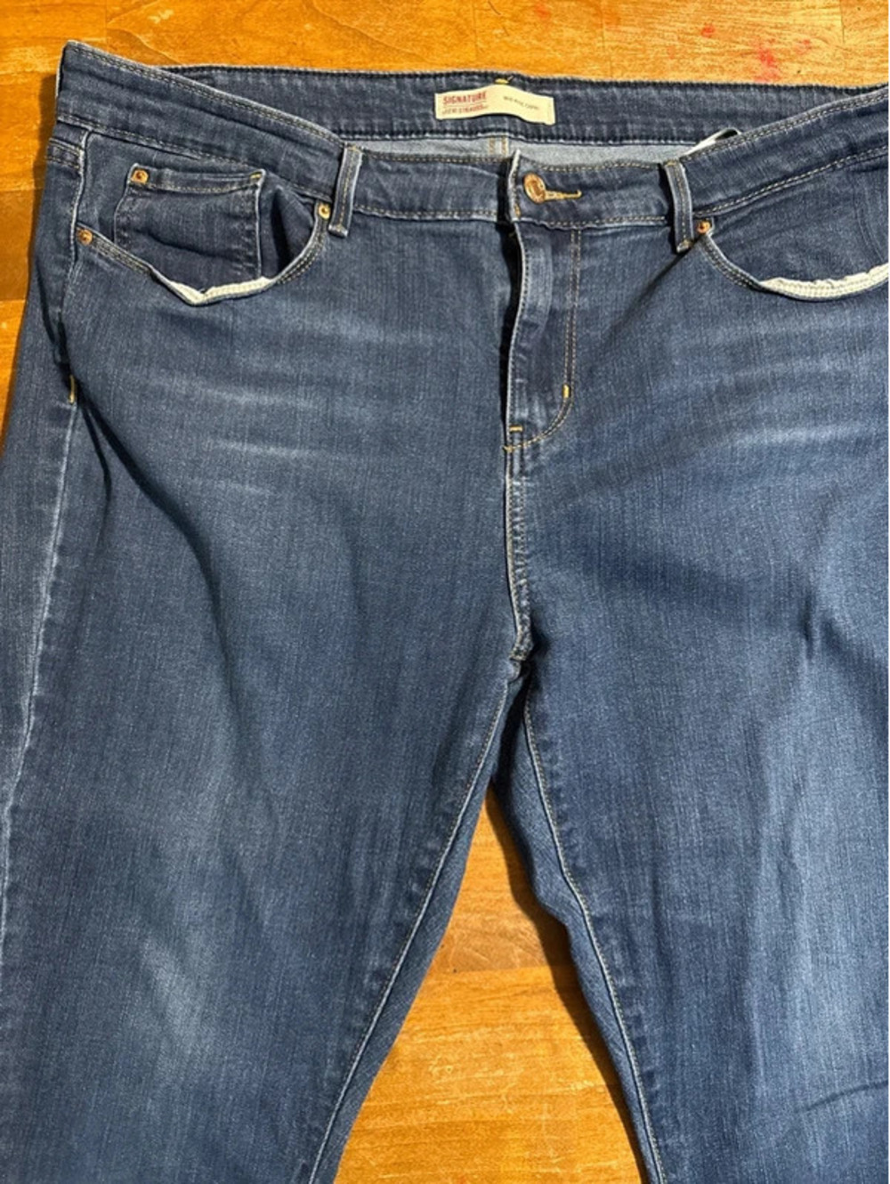 Levi Jean Capri’s size 18